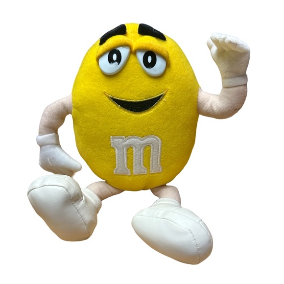 Yellow Peanut M&M’s Plush - Picture 1 of 4